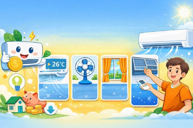 夏季冷氣怎麼開才省電？實用技巧一次學會